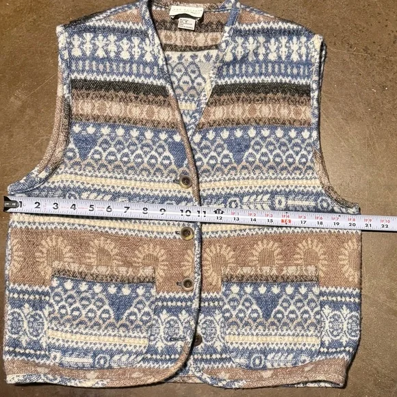 Vintage 90s Van Heusen for Her Wool Blend Vest Size M - Picture 6 of 6